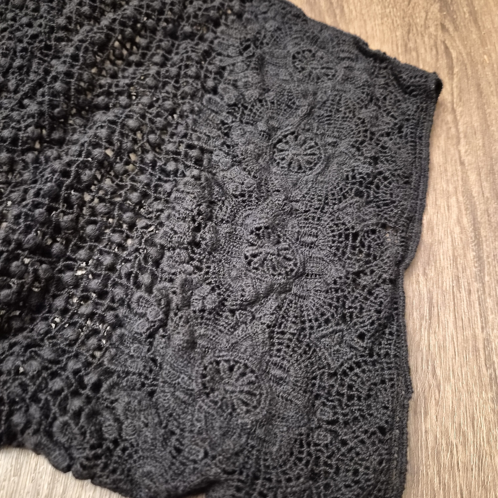 ADORA Black Popcorn Cardigan - Picture 10 of 12